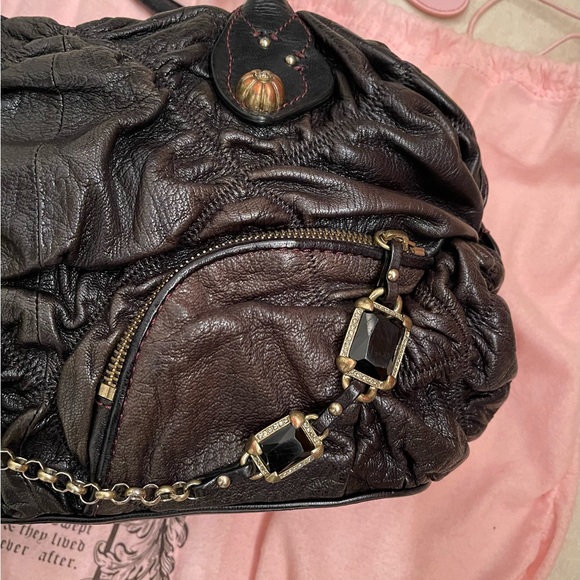 JUICY COUTURE LEATHER BAG . - Picture 4 of 16